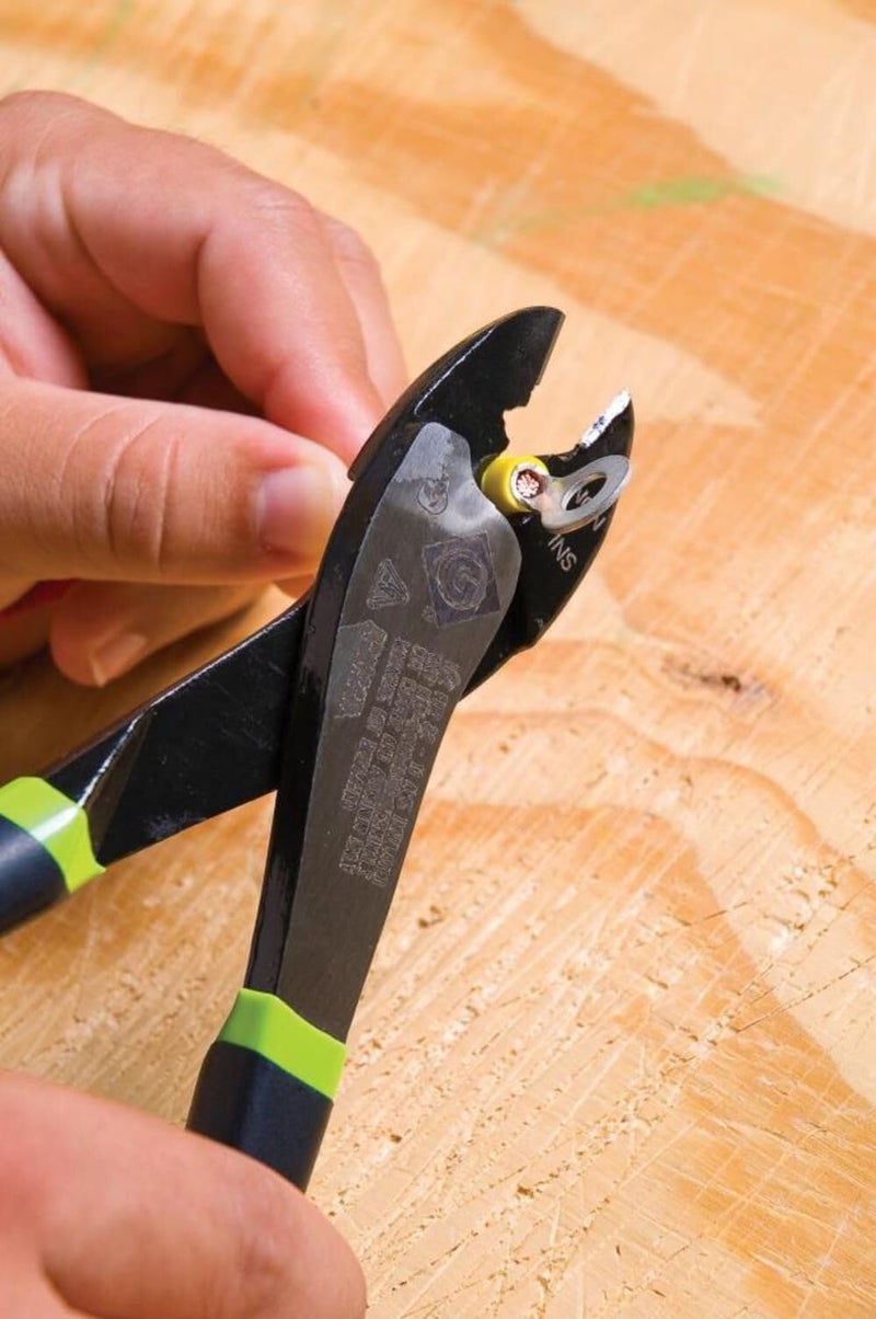 Greenlee KP1022D Terminal Crimping Tool with Dipped Grip - Image 2